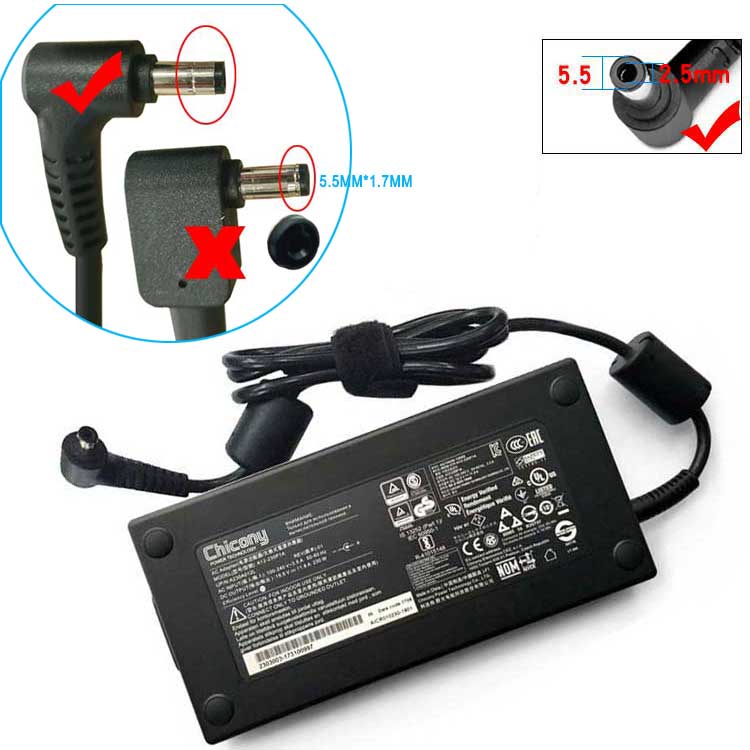 CHICONY A12-230P1A
																 Laptop Adapter