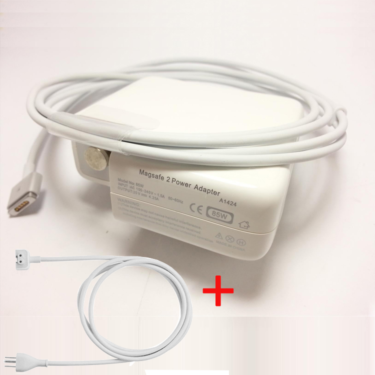 85W Apple Magsafe 2 Retina A1424 A1398 adaptador