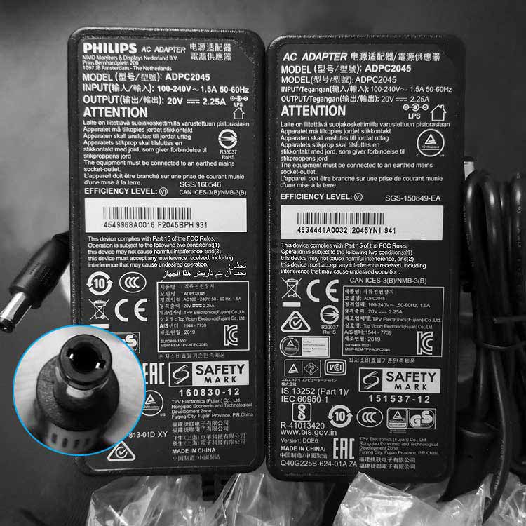 Philips ADPC2045 Adaptadores Para Portátiles