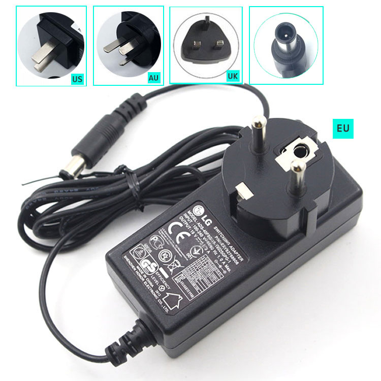 thumbnail interactive-video image 1 of HQRP 24V 2700mA AC Adapter For Select LG LCD TVs (22LS3500, 26LS3500 & More) 1 of 5