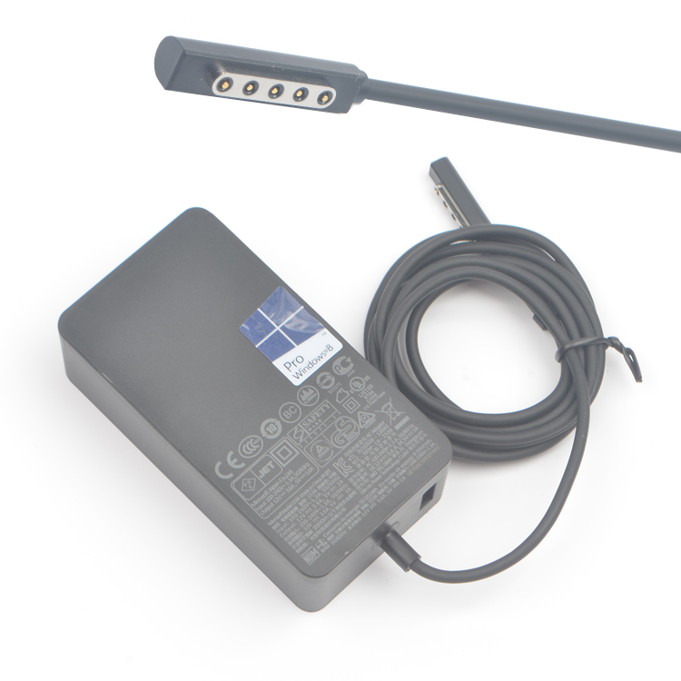 thumbnail image 2 of Replacement AC Adapter Charger For Microsoft Surface Pro 2 - 12V 3.6A Power Supply (Model 1536) 2 of 13