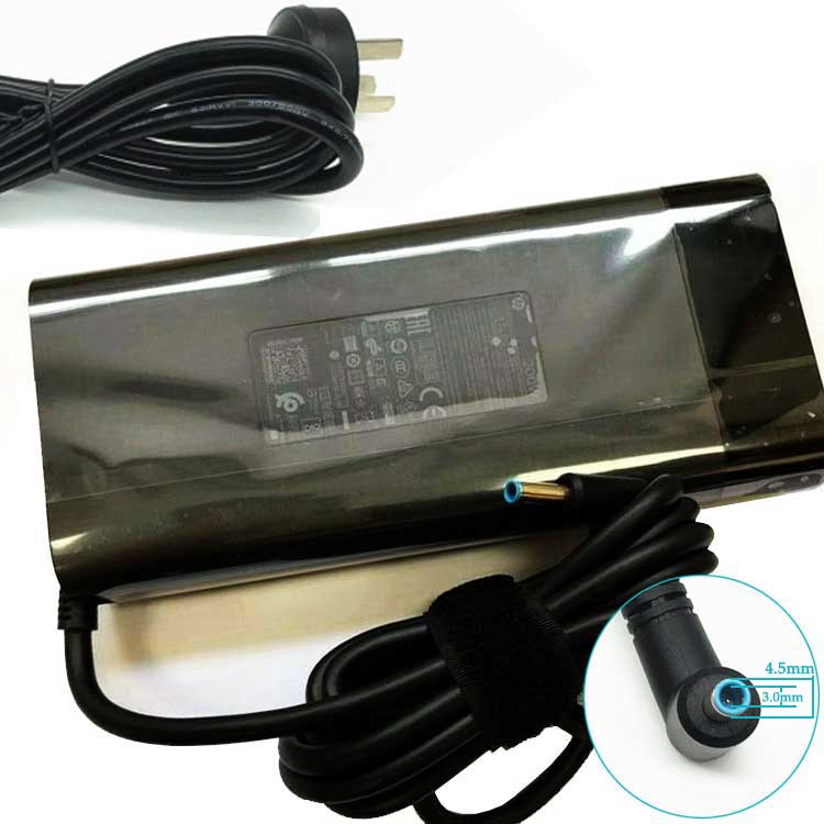 thumbnail image 2 of HP 200W AC Adapter For ZBook 17 G3 G4 - Blue Tip - TPN-CA03 815680-001 835888-001 - Used 2 of 5