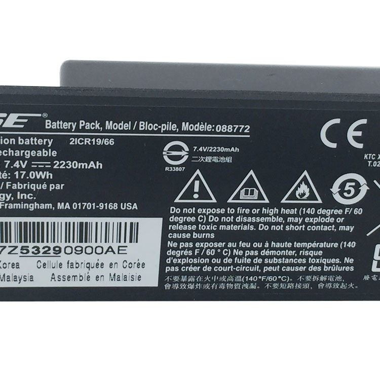 BOSE 088772電池、充電池 & バッテリー