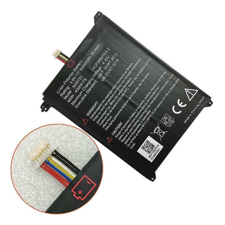 LENOVO 3059153
																 Tablet PC Batterijen
