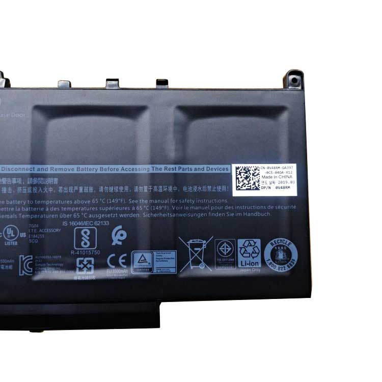 DELL 7CJRC
																 Laptop Accu's