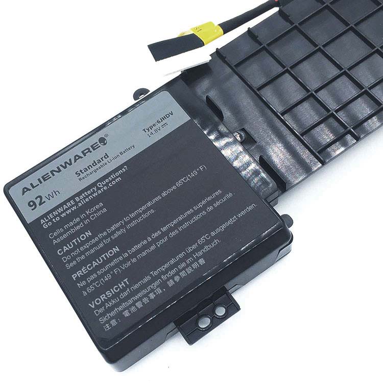DELL 6JHDV
																 Laptop Accu's