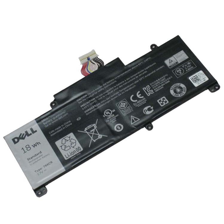 DELL 74XCR
																 Laptop Accu's