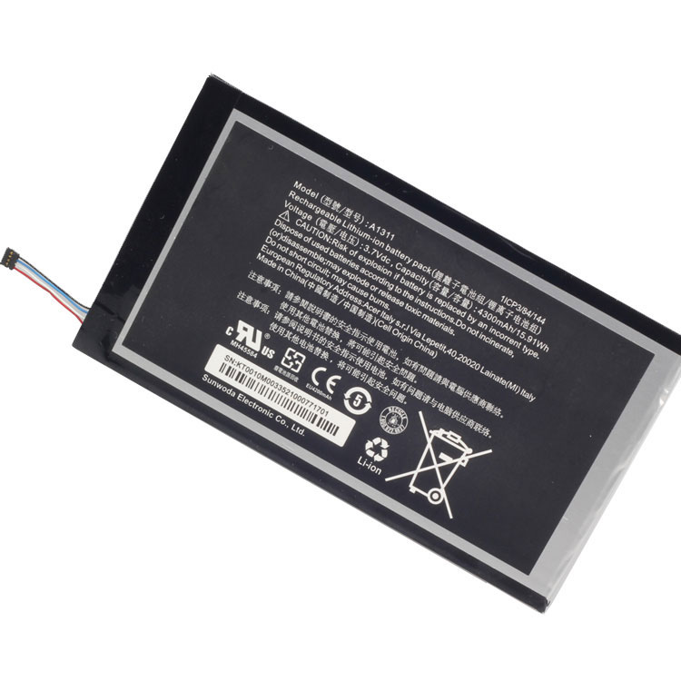 ACER Iconia A1-830-25601G01nsw batería