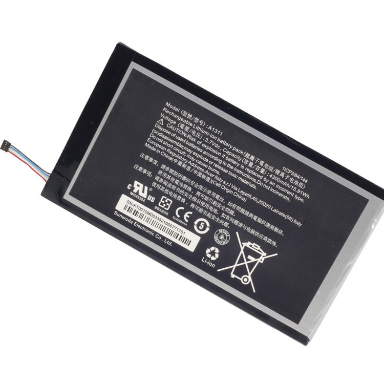 ACER A1311
																 Tablet PC Batterijen