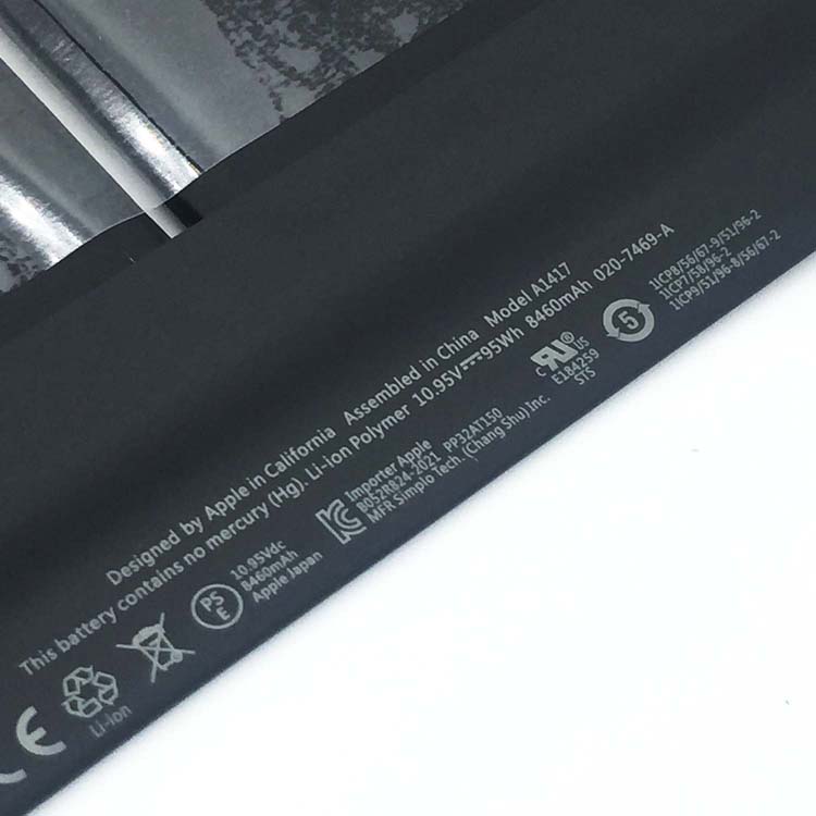 APPLE A1417 batería