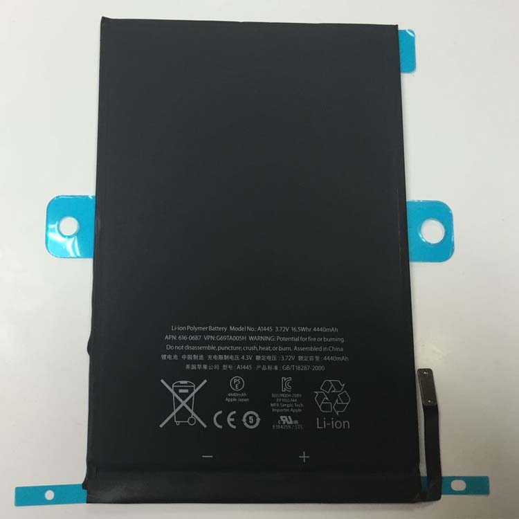 Apple MD528LL/A*
																 Tablet PC Batterijen
