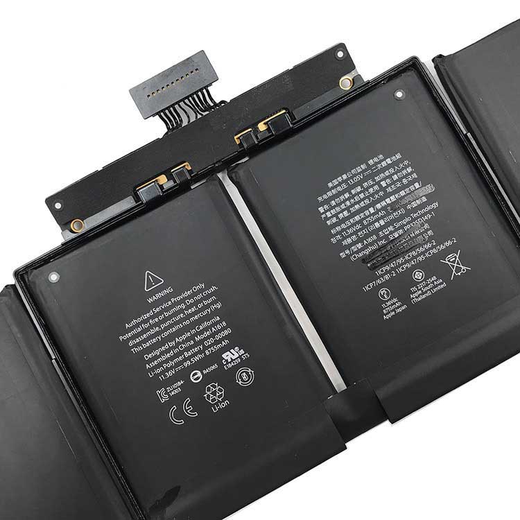 APPLE A1618
																 Laptop Accu's