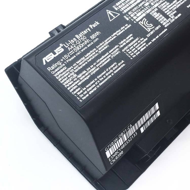 ASUS A42-G750
																 Laptop Accu's