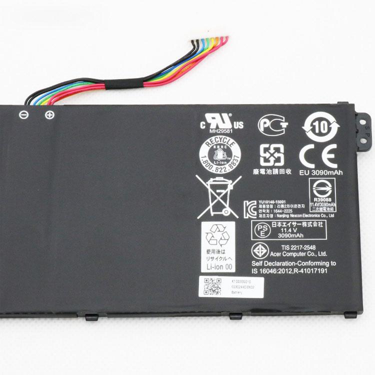 Acer Aspire Chromebook V3-371 E3-111 CB3-111 ES1-512 ES1-711 batería