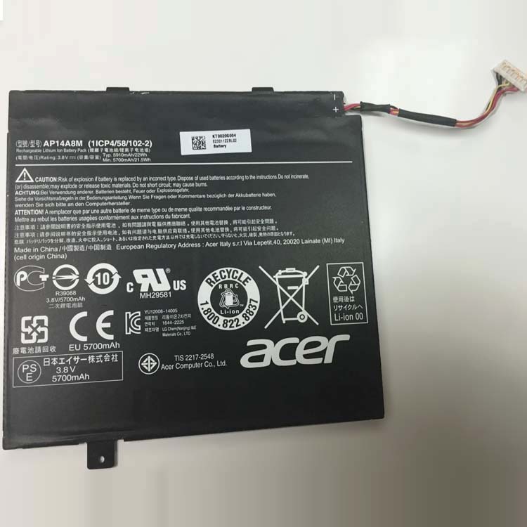 エイサー・ACER AP14A8Mノートパソコンバッテリー