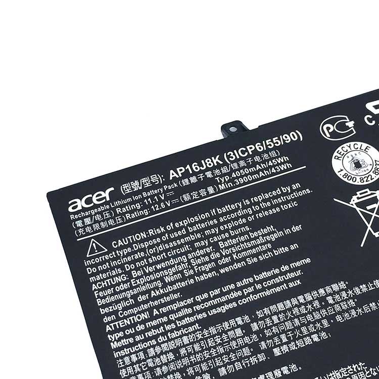 ACER AP16J8K
																 Laptop Accu's