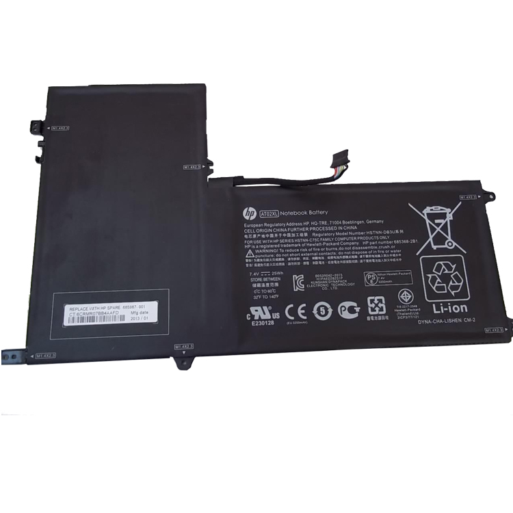 HP AT02XL
																 Laptop Accu's