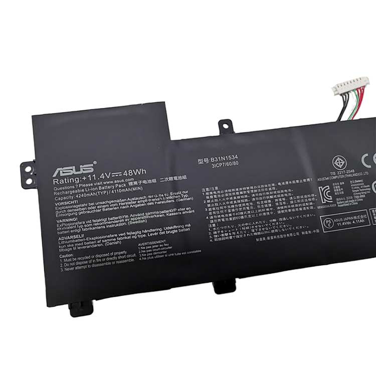 ASUS B31N1534 Laptop Accu's