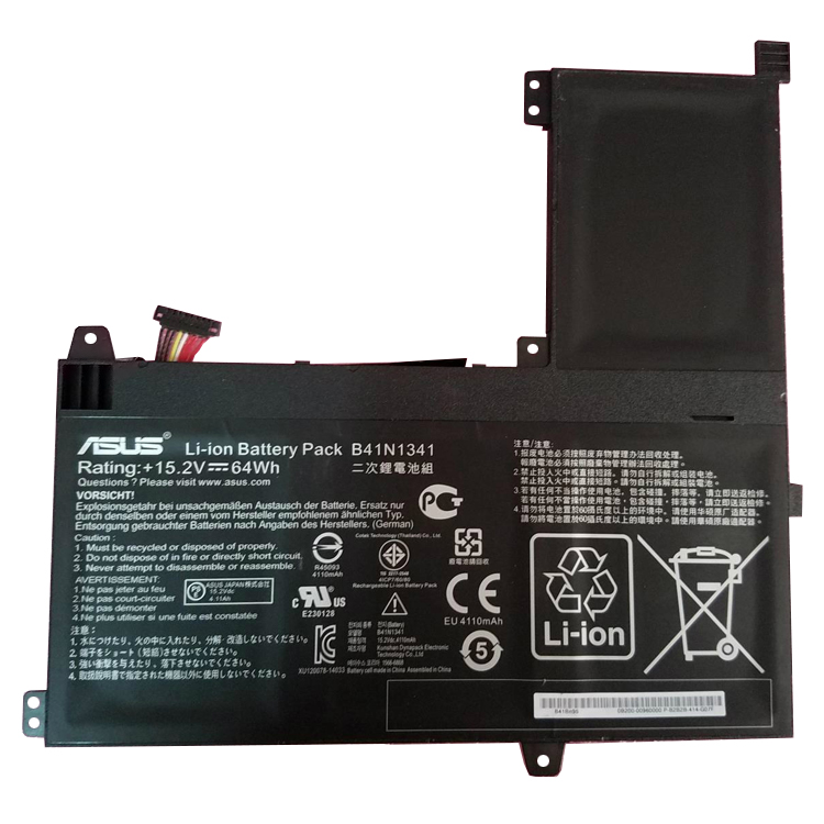 ASUS B41N1341
																 Laptop Accu's