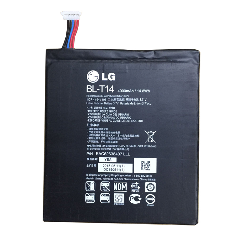 LG BL-T14
																 Tablet PC Batterijen