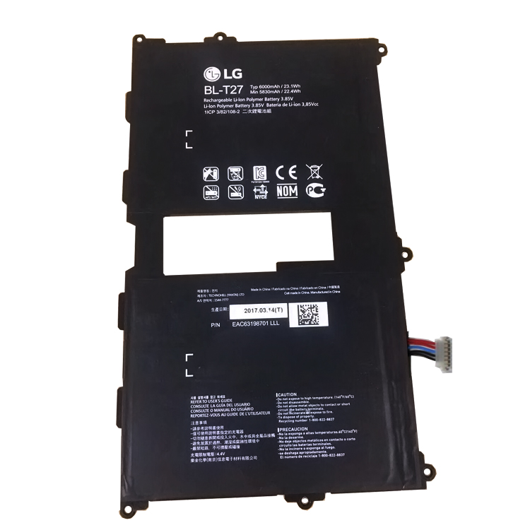 LG BL-T27
																 Tablet PC Batterijen