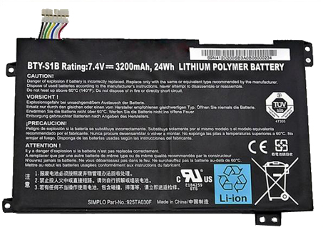 MSI BTY-S1B
																 Laptop Accu's