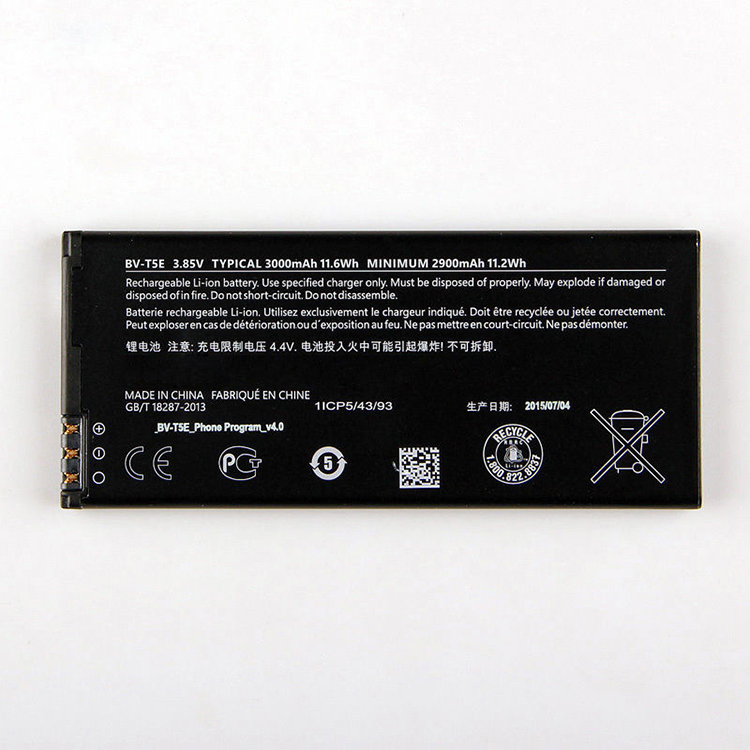 MICROSOFT BV-T5E Tablet PC Batterijen