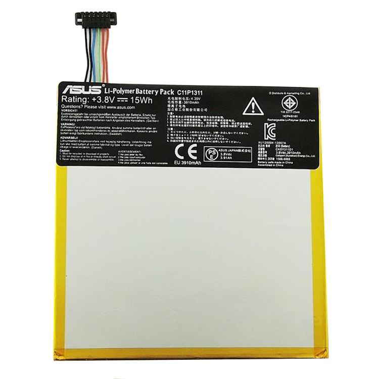 ASUS C11P1311
																 Tablet PC Batterijen