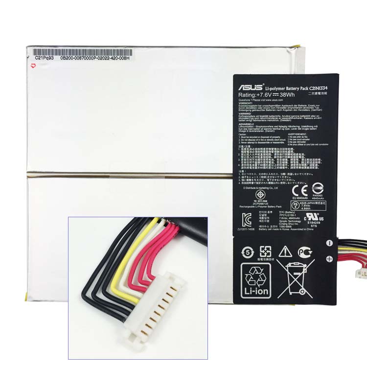 ASUS C21N1334 Tablet PC Batterijen