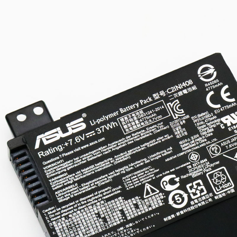 ASUS C21N1408
																 Laptop Accu's