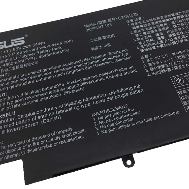 Asus ZenBook Flip UX360 UX360C UX360CA serie batería