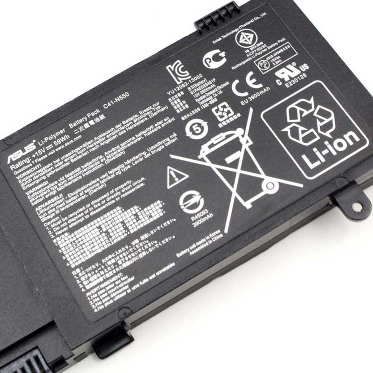 ASUS C41-N550
																 Laptop Accu's