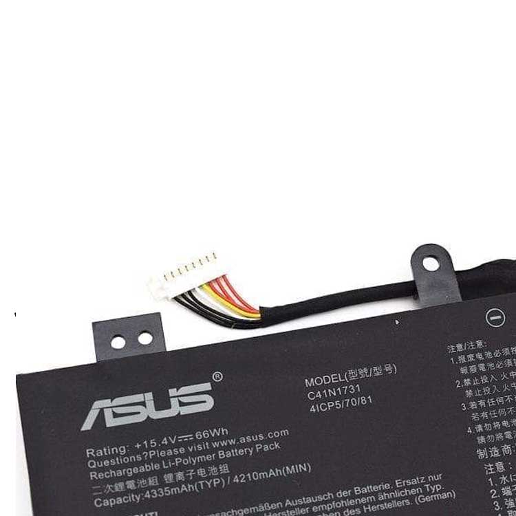 ASUS C41N1731 Laptop Accu's