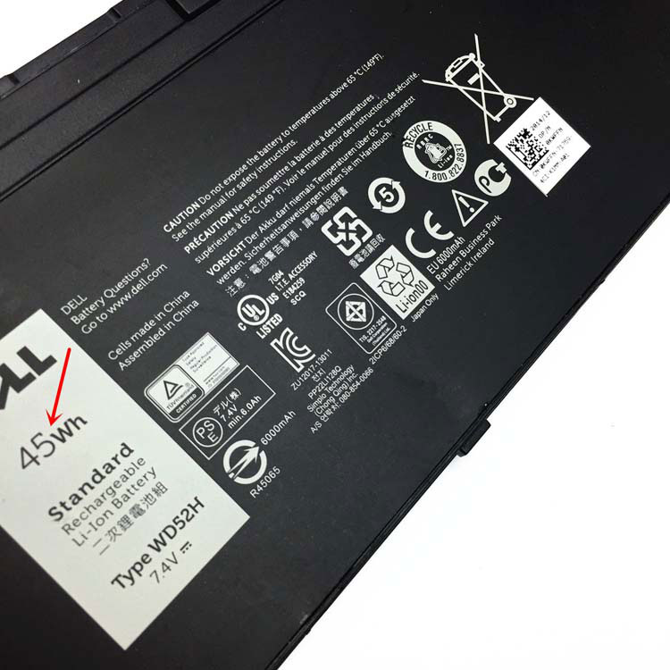 DELL 451-BBFW
																 Laptop Accu's