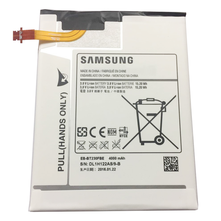 Samsung GALAXY TAB 4 7.0 SM-T235
																 Tablet PC Batterijen