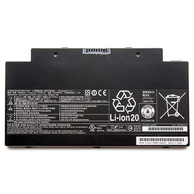 Fujitsu LIFEBOOK AH77/S batería
