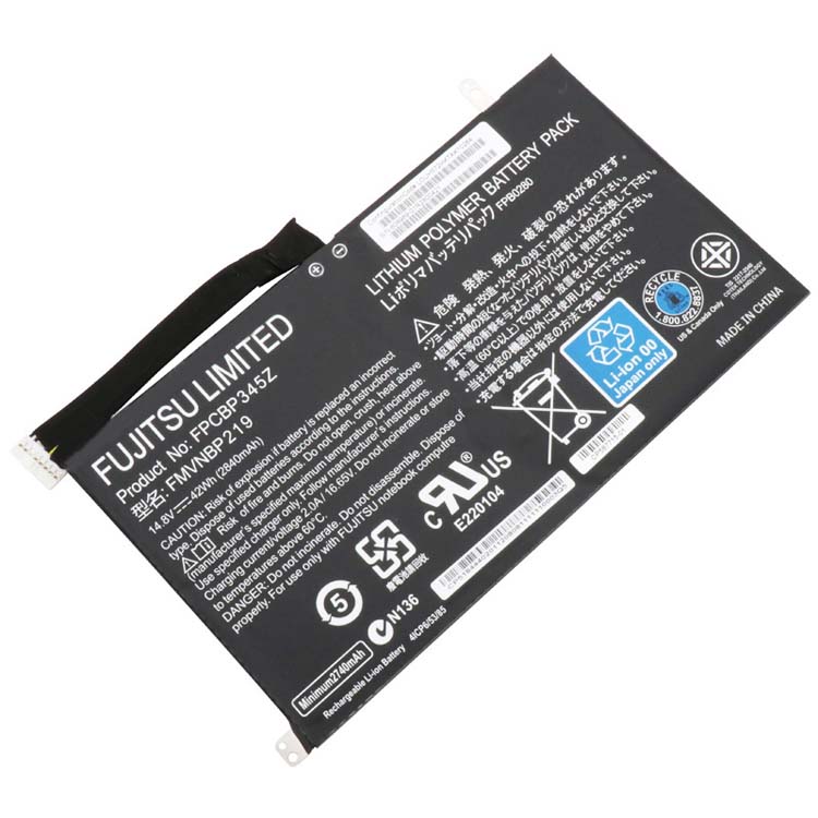 Fujitsu LifeBook UH572 Ultrabook batería