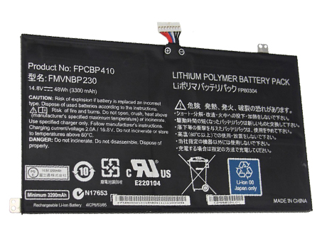 FUJITSU FPCBP410
																 Laptop Accu's