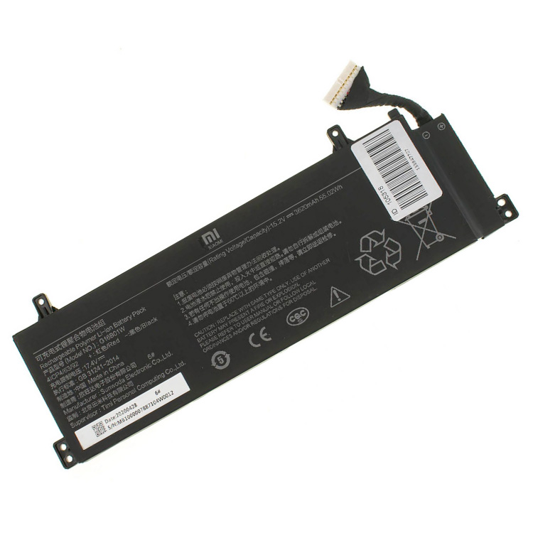 XIAOMI G16B01W
																 Laptop Accu's