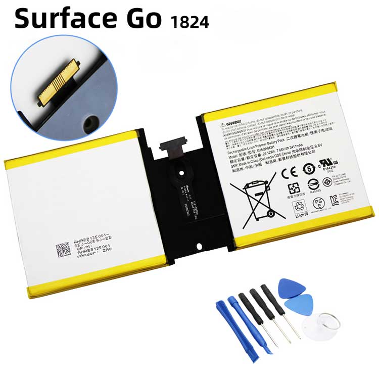 Microsoft Surface go 1824
																 Tablet PC Batterijen
