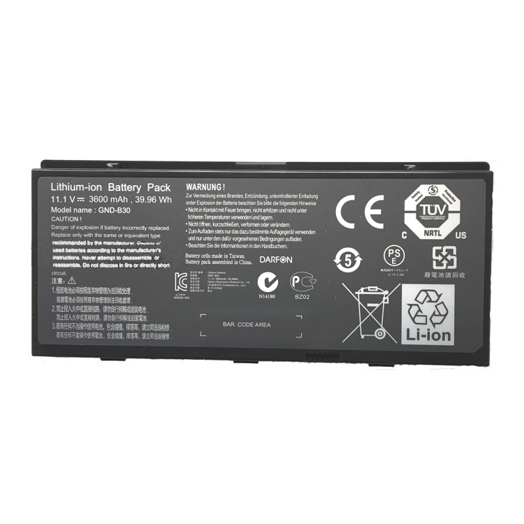 GIGABYTE GND-B30 batería