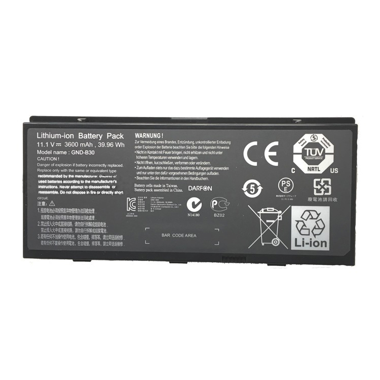 Gigabyte Aorus X5S V2
																 Laptop Accu's