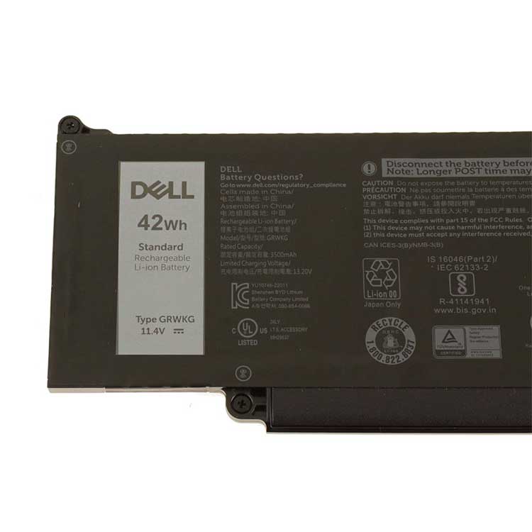 DELL GRWKG
																 Laptop Accu's