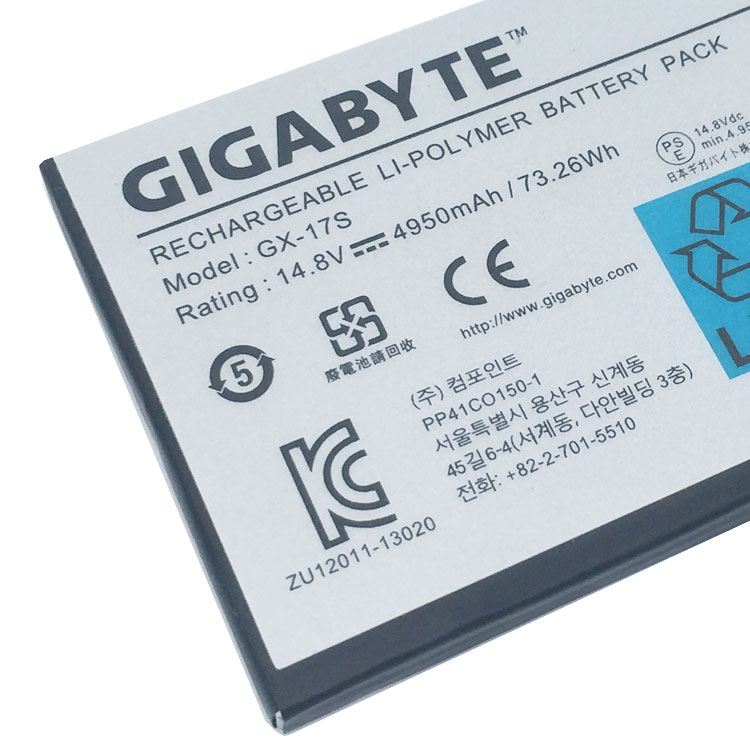 GIGABYTE batería