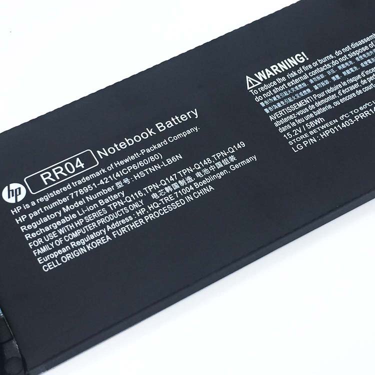 HP RR04ノートパソコンバッテリー