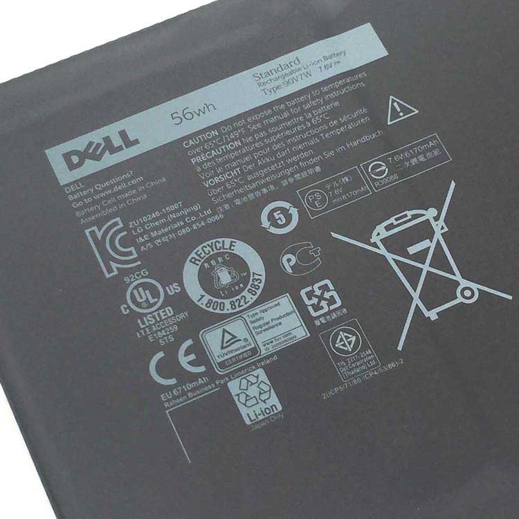 DELL JHXPY Laptop Accu's