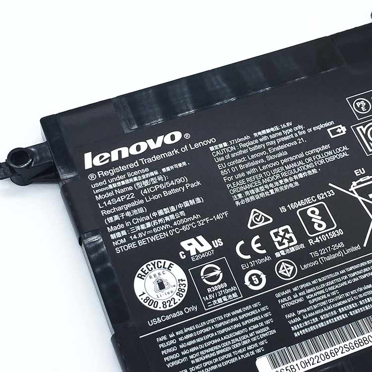 Lenovo Y700-15acz batería