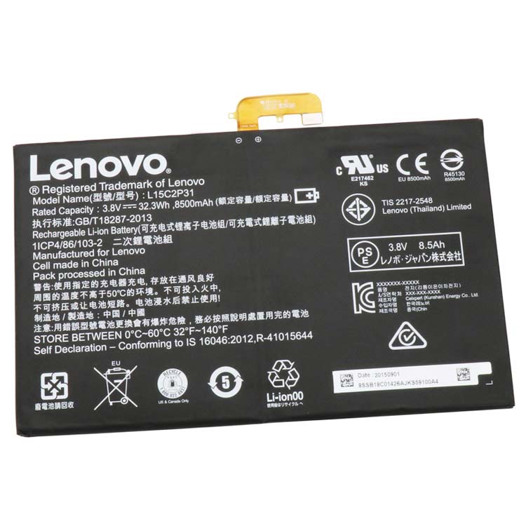 Lenovo Yoga Book YB1-X91F YB1-X91L YB1-X91X YB1-X90F batería