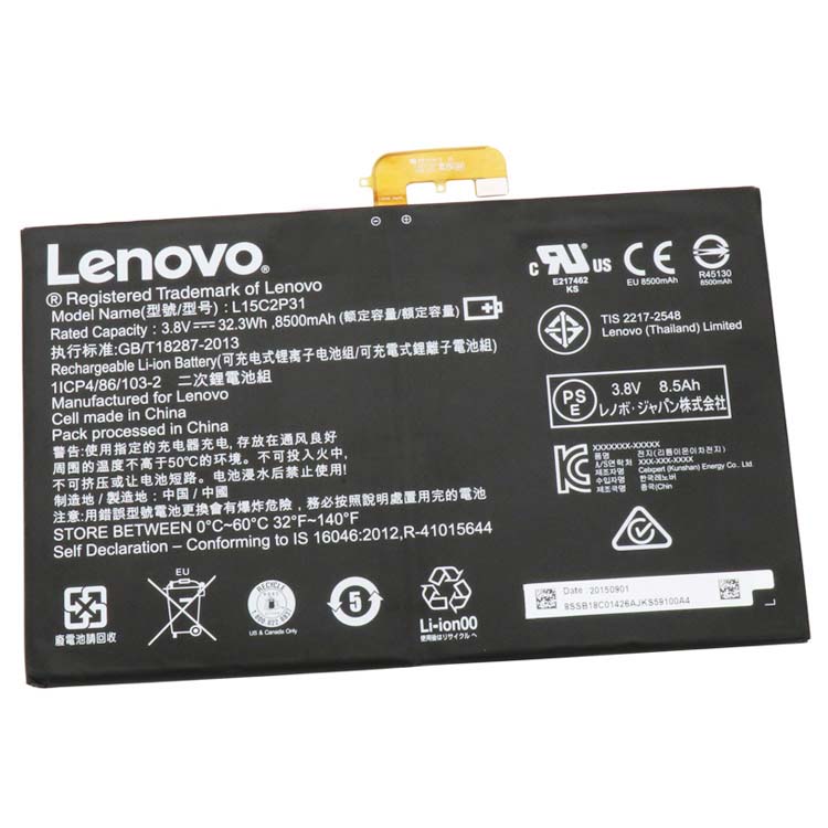 LENOVO L15C2P31
																 Tablet PC Batterijen
