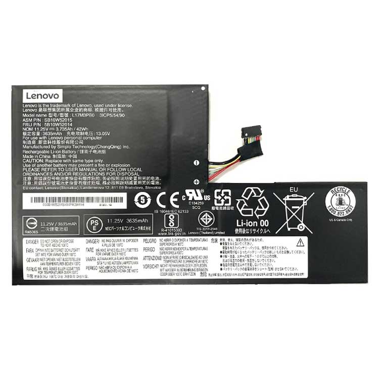 レノボ・LENOVO  L17C3PG0  3735mAh/42WhノートPCバッテリー